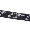 RockStrap Bass Strap - Skull - Nylon, black, 80 mm wide