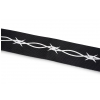 RockStrap Bass Strap - Barbed Wire - Nylon, black, 50 mm wide