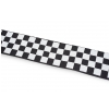 RockStrap Bass Strap - White Finish Line - Nylon, black, 80 mm wide