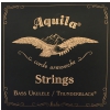 Aquila Thunderblack Bass Ukulele String Set, EADG, 20 Scale
