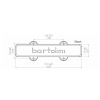 Bartolini 57CBJD-S1 - Jazz Bass Pickup, Dual In-Line Coil, 5-String, Neck