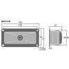 Monacor MPT-016 piezo tweeter