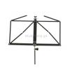 K&M 100/1 music stand, foldable, black K&M 100/1 music stand, foldable, black