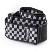 Dunlop D3831BK B&W Check Guitar Strap