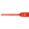Akmuz PES-24 leather guitar strap, red