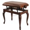 Akmuz adjustable piano stool S-30, walnut