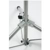 SR P01S metal music stand, silver