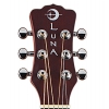 Luna Gypsy Parlor acoustic guitar