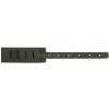 Akmuz PES-13 leather guitar strap, black