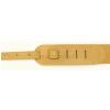 Akmuz PES-22 leather guitar strap brown
