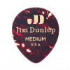 Dunlop Genuine Celluloid Teardrop Picks, Refill Pack, shell, medium