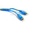 Monacor CPR-25/BL Audio Y Cable Adapters Monacor CPR-25/BL Audio Y Cable Adapters