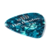 Dunlop Genuine Celluloid Classic Picks, Player′s Pack, turquoise, medium