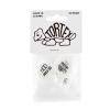 Dunlop Tortex White Jazz Picks, Player′s Pack, 1.14 mm