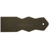 Akmuz PES-17 leather guitar strap, dark brown