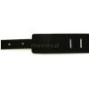 Akmuz PES-72 leather guitar strap, black