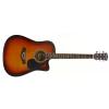 Burton W-0CE/BS acoustic electric guitar cutaway