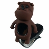 Jeremi B71 clip-on guitar tuner, brown bulldog