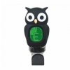 Jeremi B7 clip-on guitar tuner, black owl