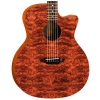 Luna Gypsy Exotic Bubinga - acoustic guitar