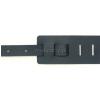 Akmuz PES-21 leather guitar strap, blue