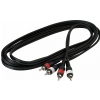 RockCable Patch Cable - 2 x RCA to 2 x RCA - 3 m / 9.8 ft.s