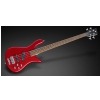 RockBass Streamer LX 4-String, Red Metallic High Polish, Active, Fretted bass guitar
