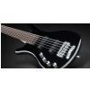 RockBass Corvette Basic 5-str. Black Solid High Polish, Active, Fretted, Lefthand, Medium Scale bass guitar