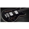 RockBass Star Bass 5-str. Solid Black High Polish, Fretless bass guitar