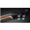 RockBass Triumph Lite 4-String, Solid Creme White High Polish, Fretless bass guitar