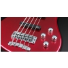 RockBass Streamer LX 5-str. Red Metallic High Polish, Active, Fretted bass guitar