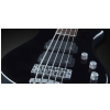 RockBass Streamer Standard 5-str. Solid Black High Polish, Fretted bass guitar