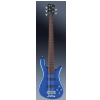 RockBass Streamer LX 5-str. Blue Metallic High Polish, Active, Fretted bass guitar