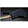 RockBass Corvette Basic 4-String, Black Solid High Polish, Active, Fretted, Short Scale bass guitar