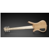 RockBass Corvette Standard 6-String, Natural Transparent Satin, Passive, Fretted bass guitar