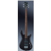 RockBass Streamer Standard 4-String, Nirvana Black Transparent Satin, Fretted bass guitar