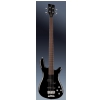 RockBass Streamer LX 4-String, Black Solid High Polish, Active, Fretted bass guitar RockBass Streamer LX 4-String, Black Solid High Polish, Active, Fretted bass guitar