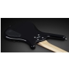 RockBass Corvette Basic 4-String, Black Solid High Polish, Active, Fretted, Lefthand, Short Scale bass guitar