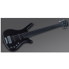 RockBass Corvette Basic 5-str. Solid Black High Polish, Fretless - Medium Scale bass guitar
