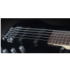 RockBass Corvette Basic 5-str. Solid Black High Polish, Fretted - Medium Scale bass guitar