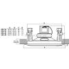 Monacor EDL-26 PA ceiling speaker Monacor EDL-26 PA ceiling speaker