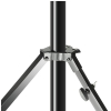 Adam Hall SWU 400 T Wind up stand with T-Bar, black