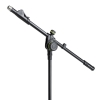 Gravity MS 2222 B Short Microphone Stand with Round Base and 2-Point Adjustment Telescoping Boom 