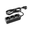 Adam Hall Accessories 8747 X 3 M 5 3-Outlet Power Strip 5m cable length