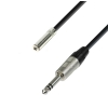 Adam Hall Cables K4 BYV 0300 Headphone Extension 3.5 mm Jack stereo to 6.3 mm Jack stereo 3 m