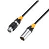 Adam Hall Cables K 4 DGH 0300 IP 65 - Kabel DMX i AES/EBU: 5-stykowe, męskie XLR - żeńskie XLR, IP65, 3 m