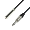 Adam Hall Cables K4 BOV 0600 Headphone Cable Extension 6,3 mm TRS Jack to 6,3 mmTRS Jack, 6 m 
