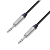 Adam Hall Cables K5 BVV 0500 - Kabel krosowy Neutrik jack stereo 6,3 mm - jack stereo 6,3 mm, 5 m
