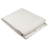 Adam Hall Accessories 0160 X 33 WH Acoustic-cloth B1 with burnished Grommets hemmed 3 x 3m creme