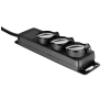 Adam Hall Accessories 8747 IP 3 3-Outlet Power Strip with IP44 Rating